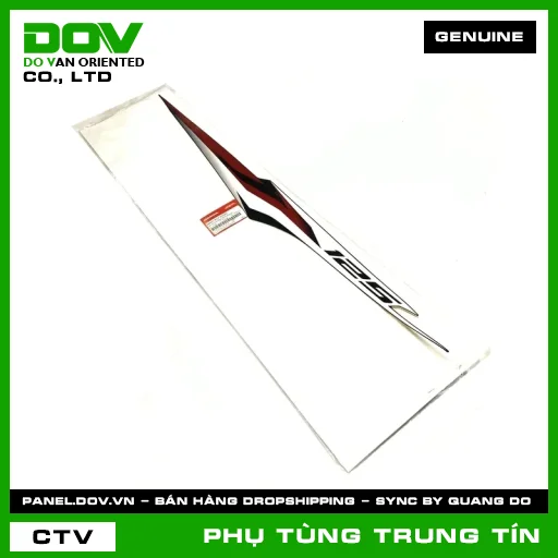 TEM ỐP SƯỜN PHẢI *R340,R340B* | 86831-K27-V00ZD | HONDA (AIR BLADE 125) — 86831K27V00ZD