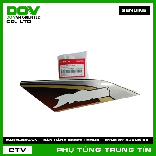 TEM CỐP PHẢI | 86831-KVV-930ZA | HONDA — 86831KVV930ZA
