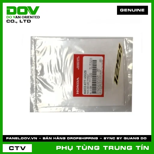 MARK CHỮ 125L *NH1* | 86833-K77-V00ZB | HONDA (SH 125/150) — 86833K77V00ZB