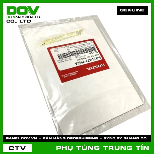 MARK CHỮ 125 *NHA76M* | 86833-K77-V50ZA | HONDA — 86833K77V50ZA