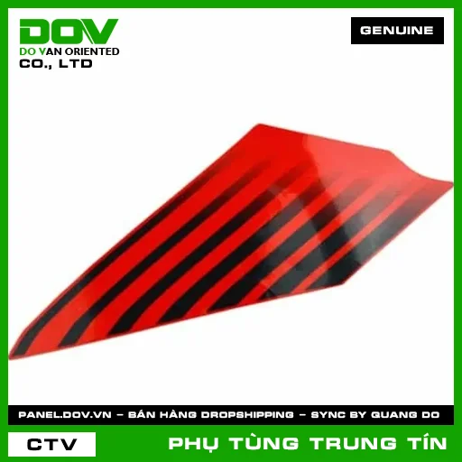 TEM ỐP BÌNH XĂNG TRÁI *TYPE1* | 86834-K45-A20ZA | HONDA — 86834K45A20ZA
