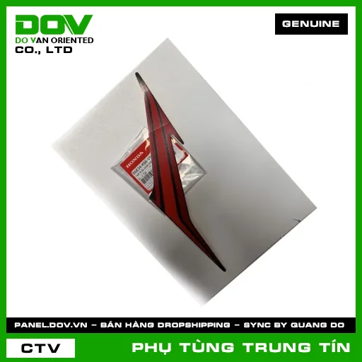 TEM B ỐP SƯỜN TRÁI *TYPE1* | 86834-K66-V90ZA | HONDA — 86834K66V90ZA