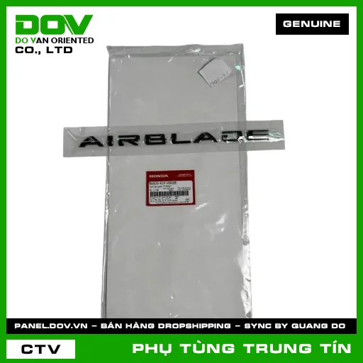 TEM ỐP SƯỜN *TYPE1* | 86835-K1F-V00ZB | HONDA (AIR BLADE 125/150, AIR BLADE 125/160) — 86835K1FV00ZB
