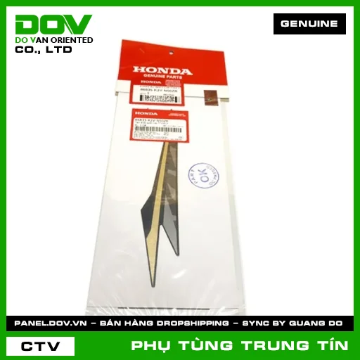 TEM B ỐP SƯỜN TRÁI *TYPE1* | 86835-K2V-N50ZB | HONDA — 86835K2VN50ZB