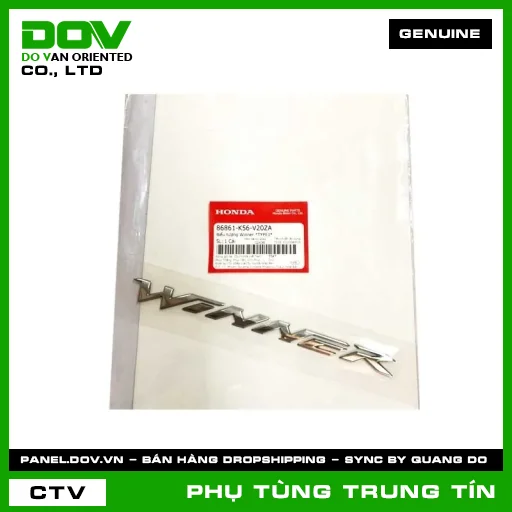 BIỂU TƯỢNG WINNER *TYPE1* | 86861-K56-V20ZA | HONDA (WINNER 150) — 86861K56V20ZA