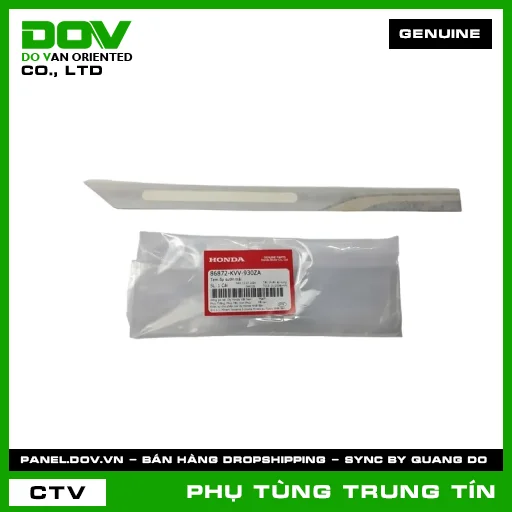 TEM ỐP SƯỜN TRÁI | 86872-KVV-930ZA | HONDA — 86872KVV930ZA