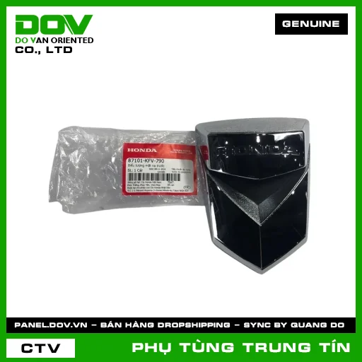 BIỂU TƯỢNG MẶT NẠ TRƯỚC | 87101-KFV-790 | HONDA (DREAM, SUPER DREAM) — 87101KFV790