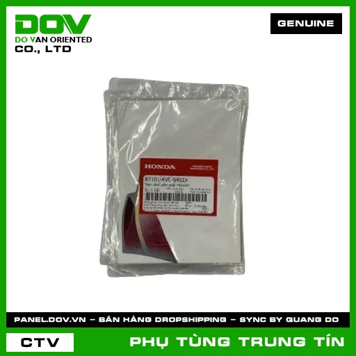 Tem cánh yếm phải *R315P* | 87101-KVL-940ZA | HONDA — 87101KVL940ZA
