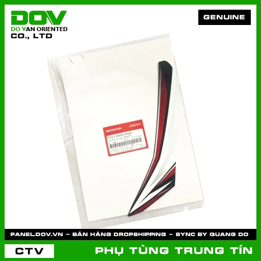 TEM ỐP TRƯỚC PHẢI *NHA69P* | 87101-KWW-V00ZA | HONDA (WAVE RSX 110) — 87101KWWV00ZA