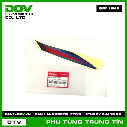 Tem mặt nạ phải *PB171MU* | 87102-KFL-830ZA | HONDA — 87102KFL830ZA