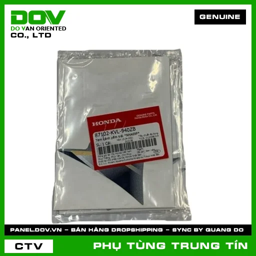 TEM CÁNH YẾM TRÁI *NHA69P* | 87102-KVL-940ZB | HONDA — 87102KVL940ZB
