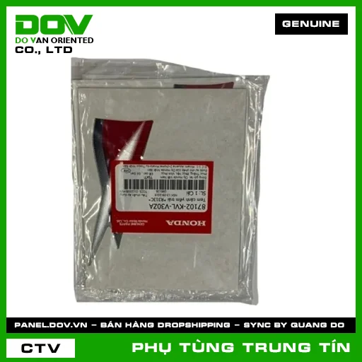 TEM CÁNH YẾM TRÁI *R313C* | 87102-KVL-V30ZA | HONDA — 87102KVLV30ZA