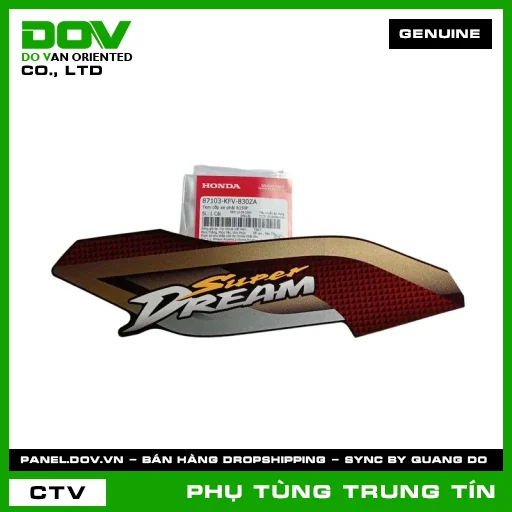 TEM CỐP XE PHẢI R150F | 87103-KFV-830ZA | HONDA (SUPER DREAM) — 87103KFV830ZA