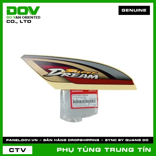 TEM CỐP XE PHẢI R150F | 87103-KFV-950ZA | HONDA (SUPER DREAM) — 87103KFV950ZA