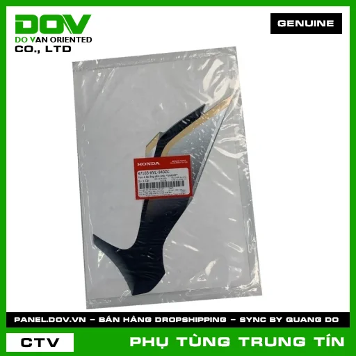 TEM A ỐP ỐNG YẾM PHẢI *NHA69P* | 87103-KVL-940ZC | HONDA — 87103KVL940ZC