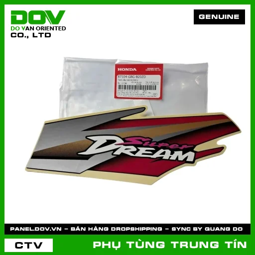 TEM CỐP TRÁI R150CU | 87104-GBG-B20ZD | HONDA (DREAM) — 87104GBGB20ZD