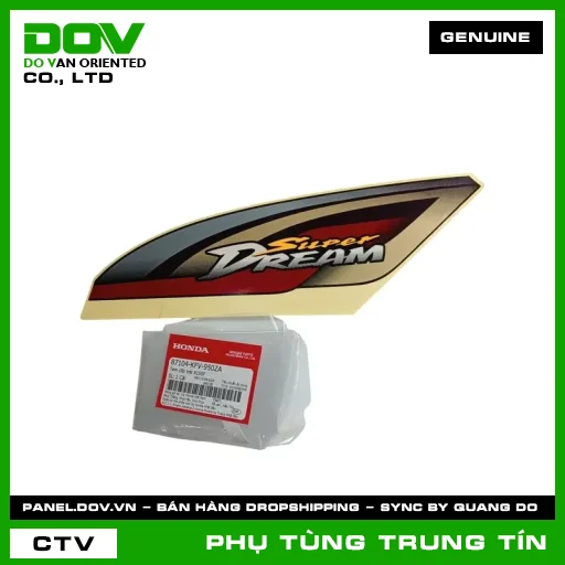TEM CỐP TRÁI R150F | 87104-KFV-950ZA | HONDA (SUPER DREAM) — 87104KFV950ZA