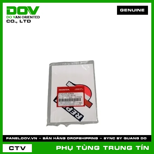 Tem chắn bùn trước *PB373M* | 87105-KTL-670ZA | HONDA (WAVE ALPHA) — 87105KTL670ZA