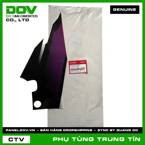 TEM CỐP PHẢI *NH193P* | 87106-KTL-780ZA | HONDA (WAVE ALPHA) — 87106KTL780ZA