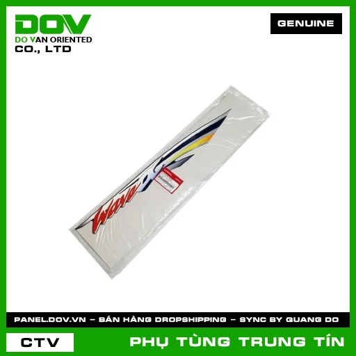 TEM ỐP SƯỜN PHẢI *PB171MU* | 87107-KRS-900ZE | HONDA (WAVE ALPHA) — 87107KRS900ZE
