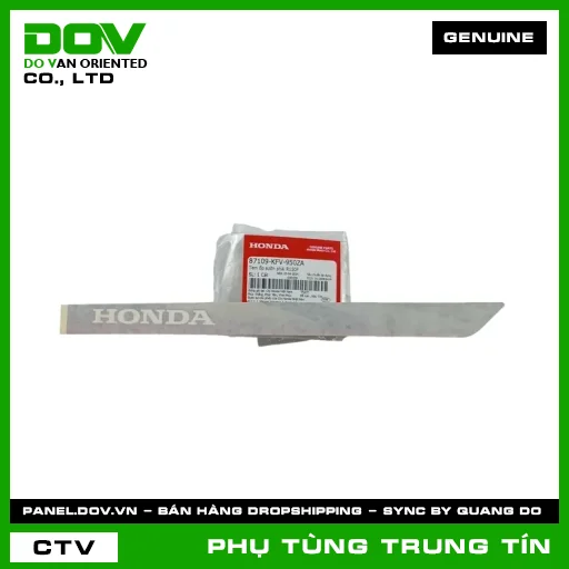 TEM ỐP SƯỜN PHẢI R150F | 87109-KFV-950ZA | HONDA (SUPER DREAM) — 87109KFV950ZA