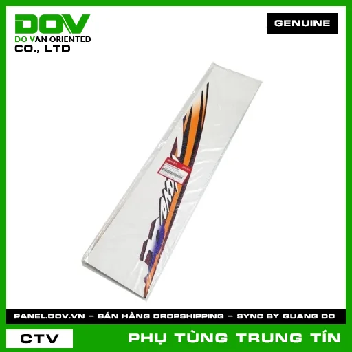 TEM B ỐP SƯỜN TRÁI *R203M* | 87109-KRS-860ZB | HONDA (WAVE ALPHA) — 87109KRS860ZB