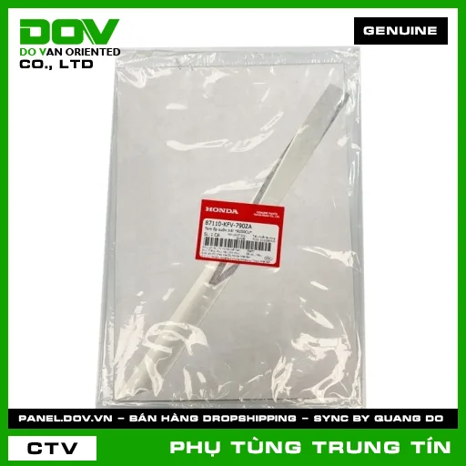 TEM ỐP SƯỜN TRÁI *R150CU* | 87110-KFV-790ZA | HONDA (SUPER DREAM) — 87110KFV790ZA