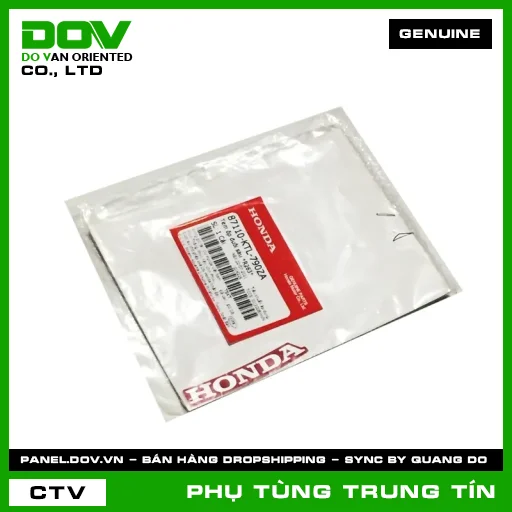 TEM ỐP ĐUÔI SAU *R263* | 87110-KTL-790ZA | HONDA (WAVE ALPHA) — 87110KTL790ZA