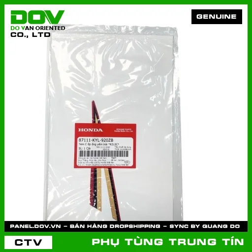 TEM C ỐP ỐNG YẾM TRÁI *R313C* | 87111-KYL-920ZB | HONDA — 87111KYL920ZB