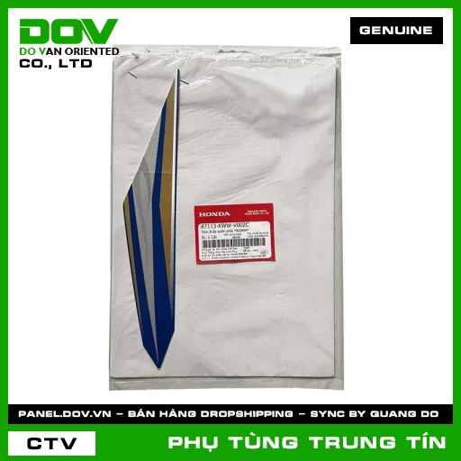 TEM B ỐP SƯỜN PHẢI *B206M* | 87113-KWW-V00ZC | HONDA (WAVE RSX 110) — 87113KWWV00ZC