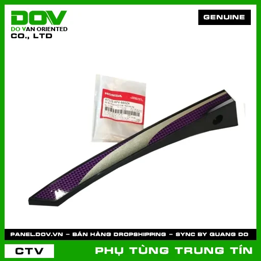 BỘ ỐP NHỰA SƯỜN TRÁI *R203M-PB | 87115-KFV-660ZA | HONDA — 87115KFV660ZA
