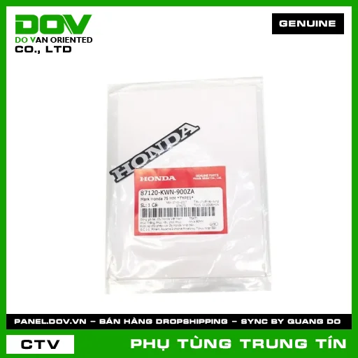MARK HONDA 75 MM *NHA30* | 87120-KWN-900ZA | HONDA (PCX) — 87120KWN900ZA