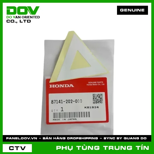 TEM CHẮN BÙN SAU | 87141-202-000 | HONDA — 87141202000