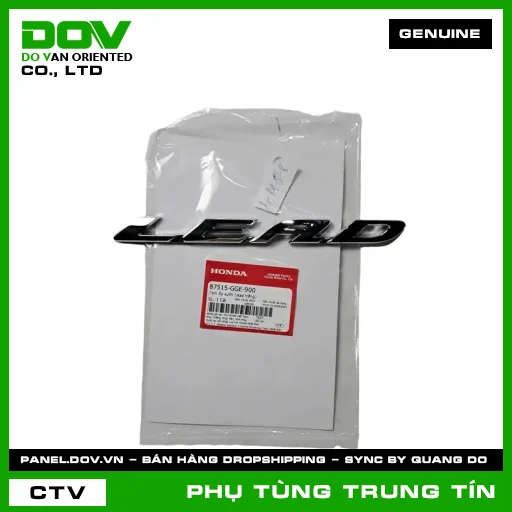 TEM ỐP SƯỜN (LEAD TRẮNG) | 87515-GGE-900 | HONDA (LEAD 110) — 87515GGE900