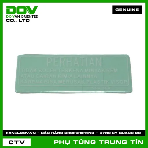 (G1) TEM HƯỚNG DẪN MẶT ĐỒNG HỒ TỐC ĐỘ | 87522-KCJ-660 | HONDA — 87522KCJ660
