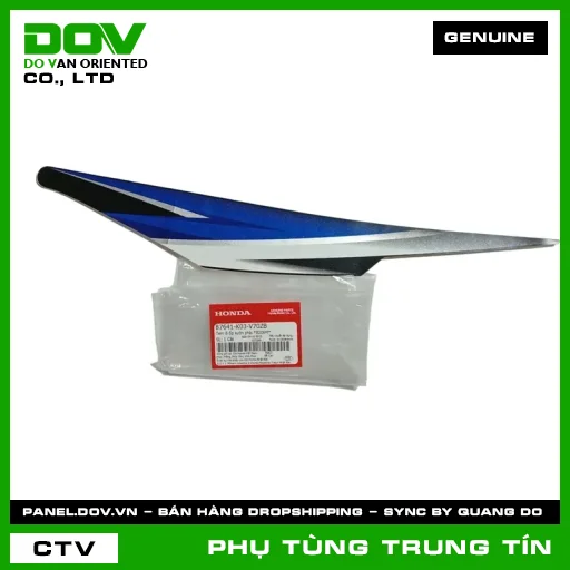 TEM B ỐP SƯỜN PHẢI *B206M* | 87641-K03-V70ZB | HONDA (WAVE RSX 110) — 87641K03V70ZB