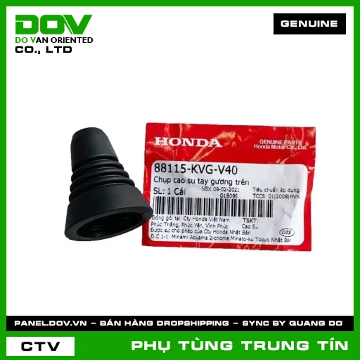 CHỤP CAO SU TAY GƯƠNG TRÊN | 88115-KVG-V40 | HONDA (AIR BLADE 110, AIR BLADE 125, LEAD 125, PCX, PCX 125, VISION 110) — 88115KVGV40