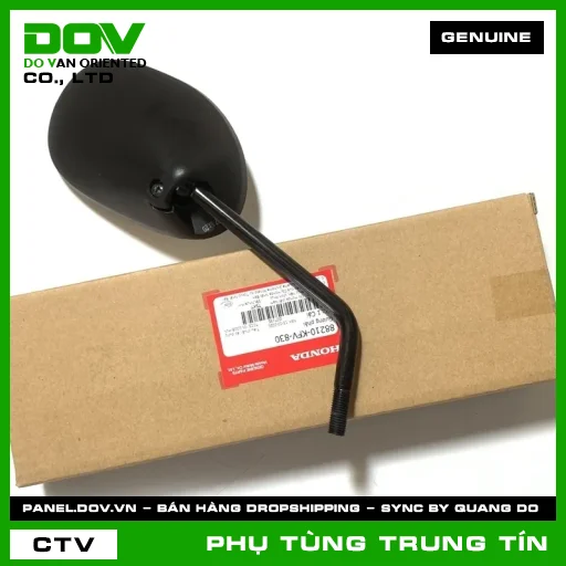 GƯƠNG PHẢI | 88210-KFV-830 | HONDA (DREAM 110, SUPER DREAM, WAVE 100, WAVE ALPHA, WAVE RSX 110) — 88210KFV830