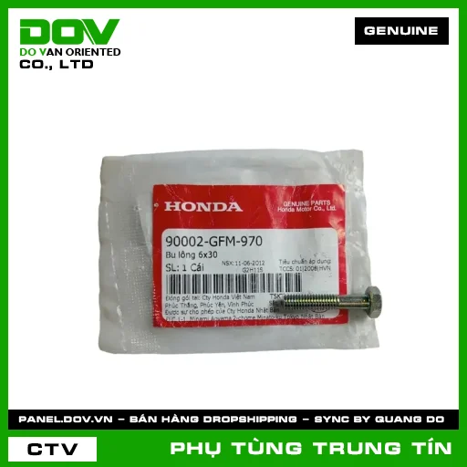 Bu lông 6x30 | 90002-GFM-970 | HONDA (LEAD 110) — 90002GFM970