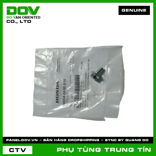 BU LÔNG 6X12 | 90004-GHB-610 | HONDA (FUTURE 125, SUPER DREAM, WAVE ALPHA) — 90004GHB610