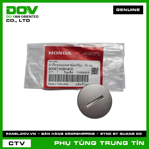 NẮP THĂM VÔ LĂNG ĐIỆN | 90087-KGH-900 | HONDA (CB150R, CBR150R, FUTURE NEO, WINNER 150, WINNER R, WINNER X) — 90087KGH900