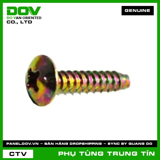VÍT TỰ REN 3X14 | 90101-KY6-008 | HONDA (AIR BLADE 110, AIR BLADE 125, CB150R, CB300R, FUTURE 125, FUTURE NEO, GOLDWING, SH 125/150, WAVE 100, WAVE ALPHA, WINNER 150) — 90101KY6008