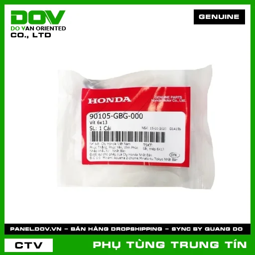VÍT 6X13 | 90105-GBG-000 | HONDA — 90105GBG000