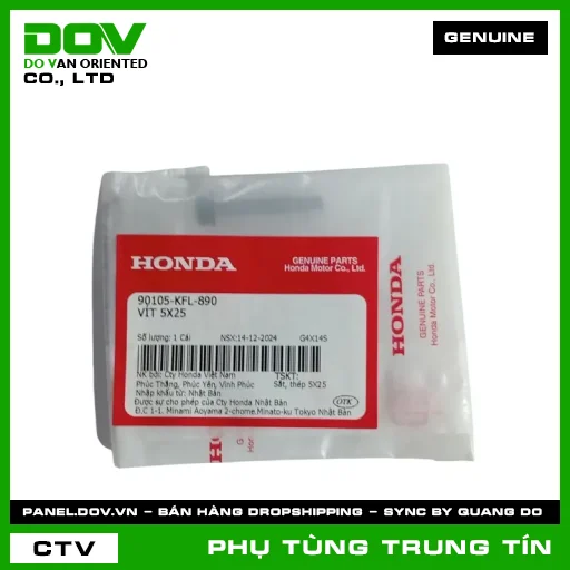 VÍT 5X25 | 90105-KFL-890 | HONDA — 90105KFL890