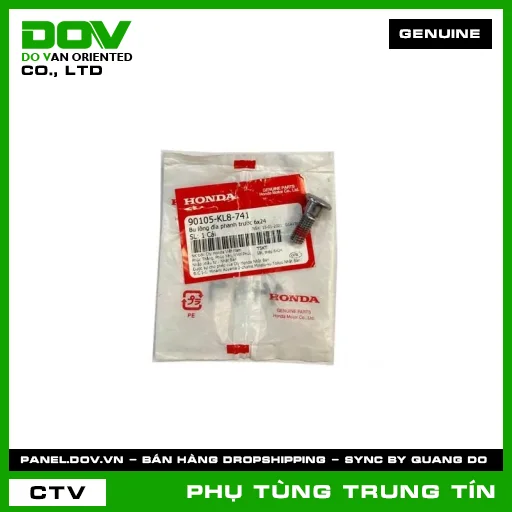 BU LÔNG ĐĨA PHANH TRƯỚC 8X24 | 90105-KL8-741 | HONDA — 90105KL8741