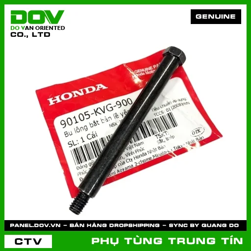 BU LÔNG BẮT BẢN LỀ YÊN | 90105-KVG-900 | HONDA (AIR BLADE 110, AIR BLADE 125) — 90105KVG900