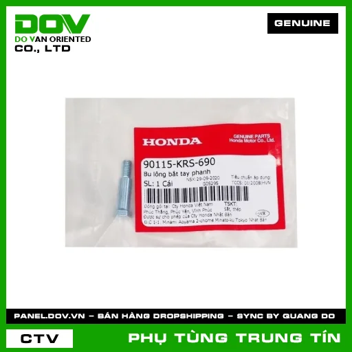 BU LÔNG BẮT TAY PHANH | 90115-KRS-690 | HONDA (AIR BLADE 110, CLICK 110, WAVE 100, WAVE ALPHA, WAVE RSX 110) — 90115KRS690