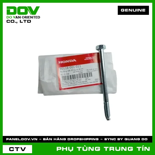 BU LÔNG BẮT ĐỘNG CƠ 8MM | 90116-001-011 | HONDA — 90116001011