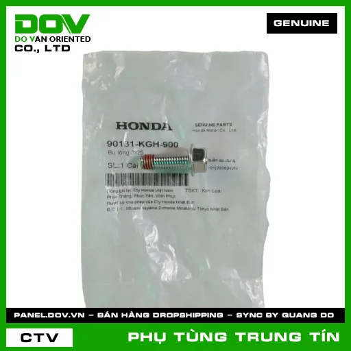 BU LÔNG 8X25 | 90131-KGH-900 | HONDA (AIR BLADE 110, AIR BLADE 125, BLADE 110, CLICK 110, FUTURE 125, FUTURE NEO, MSX 125, SUPER CUB C125, VISION 110, WAVE ALPHA, WAVE RSX 110, WINNER 150) — 90131KGH900