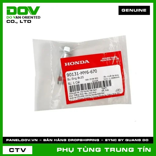 BU LÔNG 8X35 | 90131-MY6-670 | HONDA (LEAD 110, SH 125/150) — 90131MY6670
